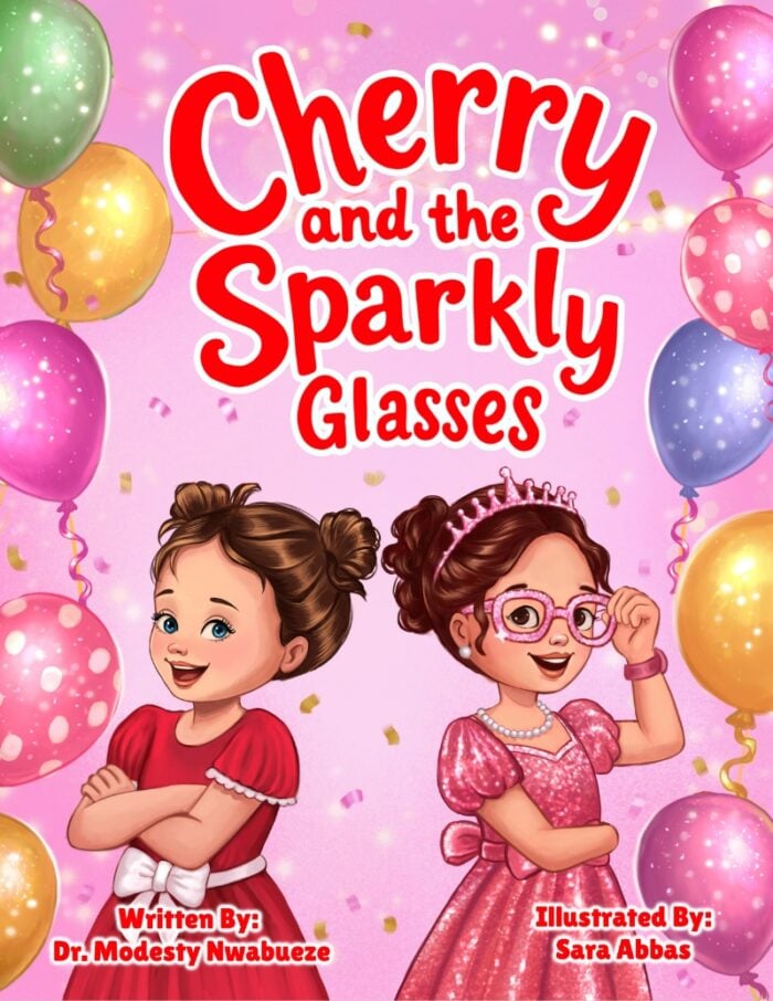 Front cover of Cherry and the Sparkly Glasses